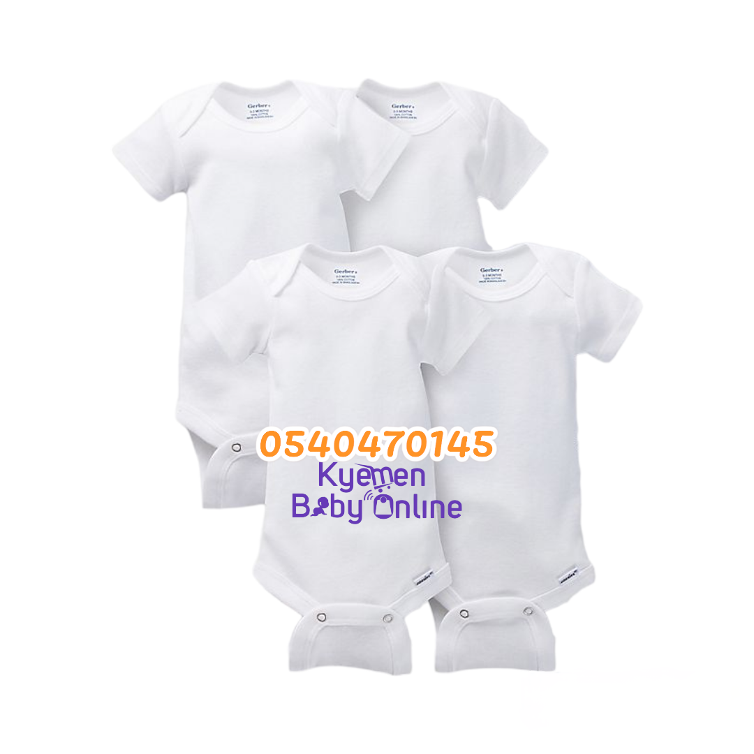 Baby Body Suit Primark White Set Sleeveless (5pcs) Girls Vest