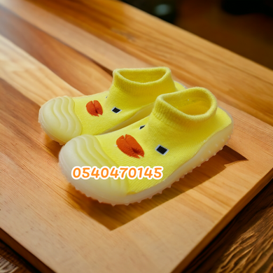 Baby Boy Silicone Sandals/ Shoe (Silicone Shoe) Yellow - Kyemen Baby Online
