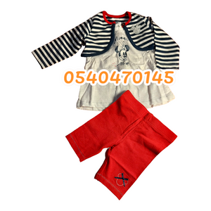 Baby Girl Top and Down with Petty coat ( Orchestra) - Kyemen Baby Online