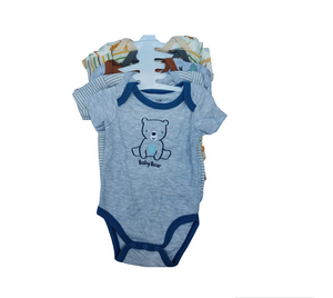 Baby Boy Body Suit ( Perfect Gentleman, 5pcs) HAO - Kyemen Baby Online