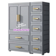 Load image into Gallery viewer, Baby Drawer / Wardrobe [Short Wardrobe With Side Drawers] - Kyemen Baby Online
