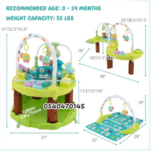 Load image into Gallery viewer, 3 in 1 Baby Activity Centre with 3 Adjustable Height and Music Box - Kyemen Baby Online
