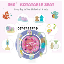 Load image into Gallery viewer, 3 in 1 Baby Activity Centre with 3 Adjustable Height and Music Box - Kyemen Baby Online
