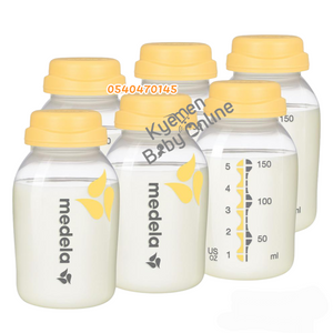 Breast Milk Collection and Storage Containers (Medela, 150ml) 6Pcs - Kyemen Baby Online