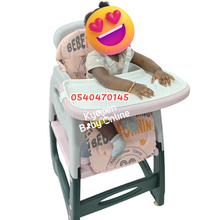 Load image into Gallery viewer, Baby High Chair (2 In 1 Multi-Functional High Chair / Convertible Baby High Chair / Dining High Chair) 7-1 - Kyemen Baby Online

