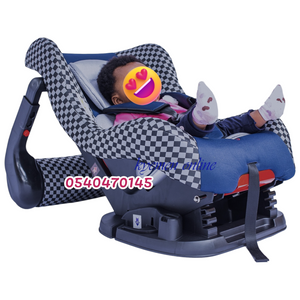 Car Seat (HB901) Navy Checkered