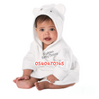 Load image into Gallery viewer, Baby Hooded Bathing Robe / Hooded Towel
