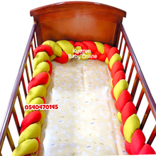Load image into Gallery viewer, Cot Bumper (Spiral Cot Bumper / Beaded Bumper) 350cm - Kyemen Baby Online
