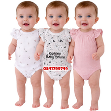 Load image into Gallery viewer, Baby Girl BodySuit (3pcs) flower (Best Baby) - Kyemen Baby Online
