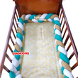 Load image into Gallery viewer, Cot Bumper (Spiral Cot Bumper / Beaded Bumper) 350cm - Kyemen Baby Online

