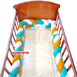 Load image into Gallery viewer, Cot Bumper (Spiral Cot Bumper / Beaded Bumper) 350cm - Kyemen Baby Online
