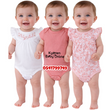 Load image into Gallery viewer, Baby Girl Bodysuit (3pcs) Mama Coco
