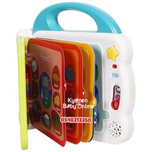 Load image into Gallery viewer, Baby Toy (Touch And Teach Words / Talking  Book) Blue 0002 - Kyemen Baby Online
