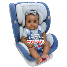 Load image into Gallery viewer, Baby Car Seat (Carmind 360° Rotation) Blue - Kyemen Baby Online
