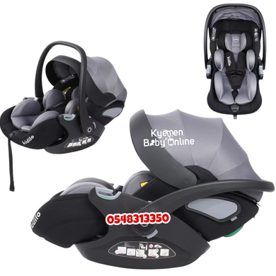 Baby Car Seat Carrier (Kidilo KBH602) Grey - Kyemen Baby Online