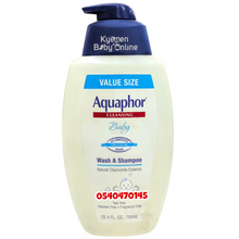 Load image into Gallery viewer, Aquaphor Cleansing Baby Wash And Shampoo - Kyemen Baby Online
