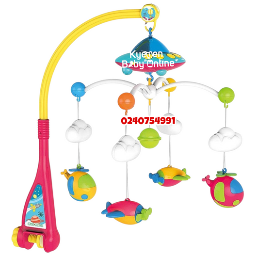 Baby Toy (Cot Toy / Crib Toy With 108 Music (Dreamful Mobile) Huanger HE 0303 - Kyemen Baby Online