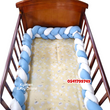 Load image into Gallery viewer, Cot Bumper (Spiral Cot Bumper / Beaded Bumper) 350cm - Kyemen Baby Online
