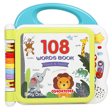 Load image into Gallery viewer, Baby Toy (Touch And Teach Words / Talking  Book) Blue 0002 - Kyemen Baby Online

