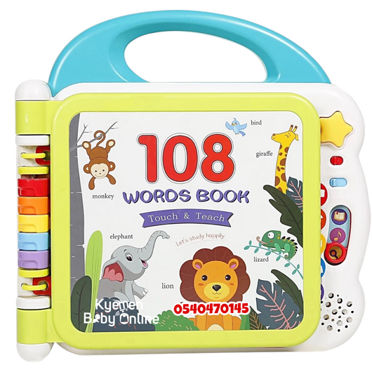 Baby Touch And Teach Words / Talking  Books (0002 Blue)