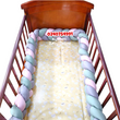 Load image into Gallery viewer, Cot Bumper (Spiral Cot Bumper / Beaded Bumper) 350cm - Kyemen Baby Online
