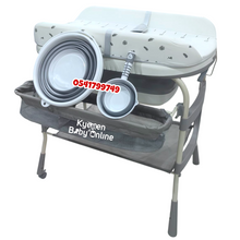 Load image into Gallery viewer, Baby Standing Bath Tub And Changer With Foldable Bucket And Pail - Kyemen Baby Online
