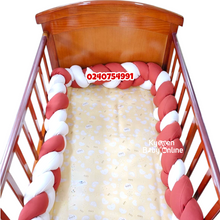 Load image into Gallery viewer, Cot Bumper (Spiral Cot Bumper / Beaded Bumper) 350cm - Kyemen Baby Online
