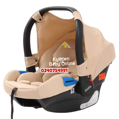 Baby Car Seat Carrier (Kidilo UB516) Beige - Kyemen Baby Online