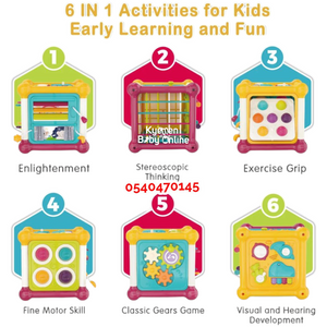 Baby Toy (Play And Learn Activity Cube 3860) 6m+