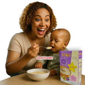 Baby Cereal With Milk Lamosa (Mixed Fruits And Purple Sweet Potato) 6m+ - Kyemen Baby Online