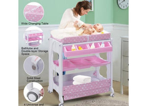 Baby Standing Bath Tub And Changer (BB070)