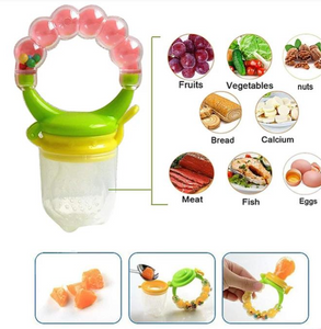 Fruit Pacifier /Fruit Feeder (With Rattle Ring & Clip Holder) Dr. Annie's. - Kyemen Baby Online