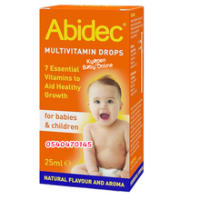 Load image into Gallery viewer, Abidec Multivitamin Drops 25ml - Kyemen Baby Online
