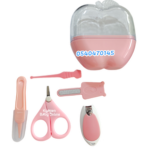 Baby Manicure Set / Grooming Set (Apple Case) 5pcs