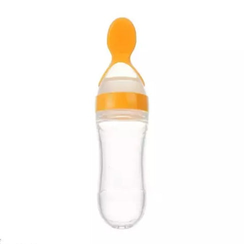 Baby Bottle With Silicone Spoon / Squeeze Feeder (Cihoco) 90ml - Kyemen Baby Online