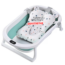 Load image into Gallery viewer, Baby Foldable Bath Tub With Thermometer - Kyemen Baby Online
