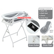 Load image into Gallery viewer, Baby Foldable Bath Tub Set With Stand
