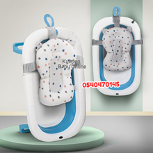 Load image into Gallery viewer, Baby Foldable Bath Tub With Thermometer - Kyemen Baby Online
