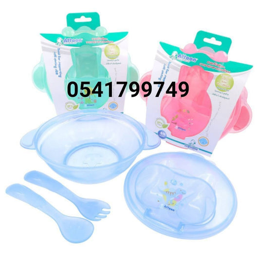 Baby Bowl With Spoon (Attoon) 4m+ - Kyemen Baby Online