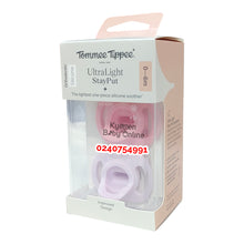 Load image into Gallery viewer, Baby Pacifier (UltraLight StayPut) Orthodontic Silicone 0-6m - Kyemen Baby Online
