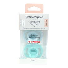 Load image into Gallery viewer, Baby Pacifier (UltraLight StayPut) Orthodontic Silicone 0-6m - Kyemen Baby Online
