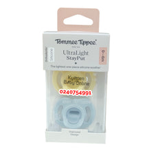 Load image into Gallery viewer, Baby Pacifier (UltraLight StayPut) Orthodontic Silicone 0-6m - Kyemen Baby Online
