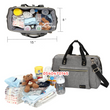 Load image into Gallery viewer, Diaper Bag (Ganen Baby New 2 In 1 Multipurpose Spacious Baby Diaper Bag)
