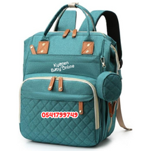 Load image into Gallery viewer, Diaper Bag And Bed (Backpack Sunshine With Design) - Kyemen Baby Online
