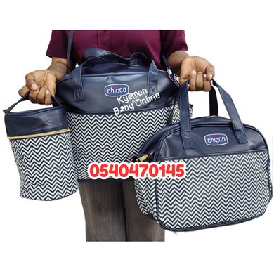 Diaper Bag (Chicco 3 In 1 Leather Bag) - Kyemen Baby Online