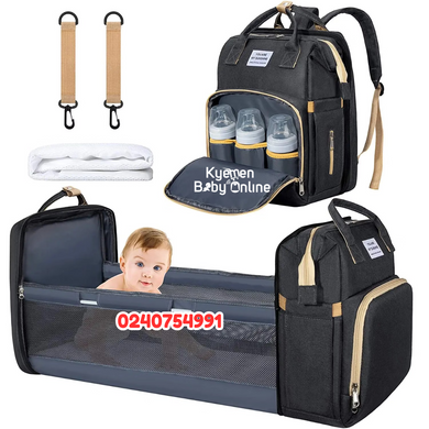 Diaper Bag And Bed (Backpack Sunshine) - Kyemen Baby Online