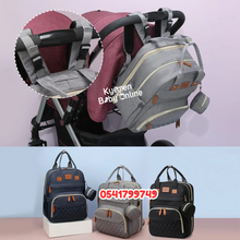 Load image into Gallery viewer, Diaper Bag And Bed (Backpack Sunshine With Design) - Kyemen Baby Online

