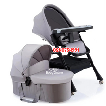 Load image into Gallery viewer, Baby High Chair (3 In 1 Kidilo High Chair Stroller And Bassinet) MY0010 - Kyemen Baby Online
