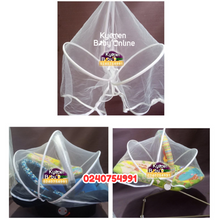 Load image into Gallery viewer, Baby Bouncer Net / Car Seat Net / Mosquito And Bugs Mesh Cover - Kyemen Baby Online
