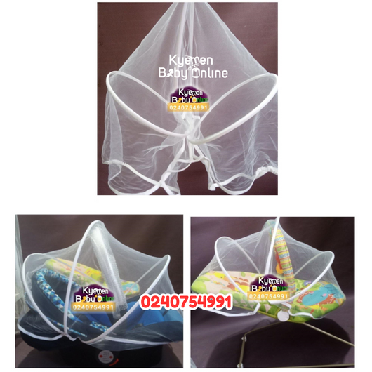 Baby Bouncer Net / Car Seat Net / Mosquito And Bugs Mesh Cover